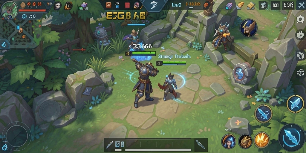 Screenshot gameplay 333666 menampilkan aksi strategi yang mendebarkan.