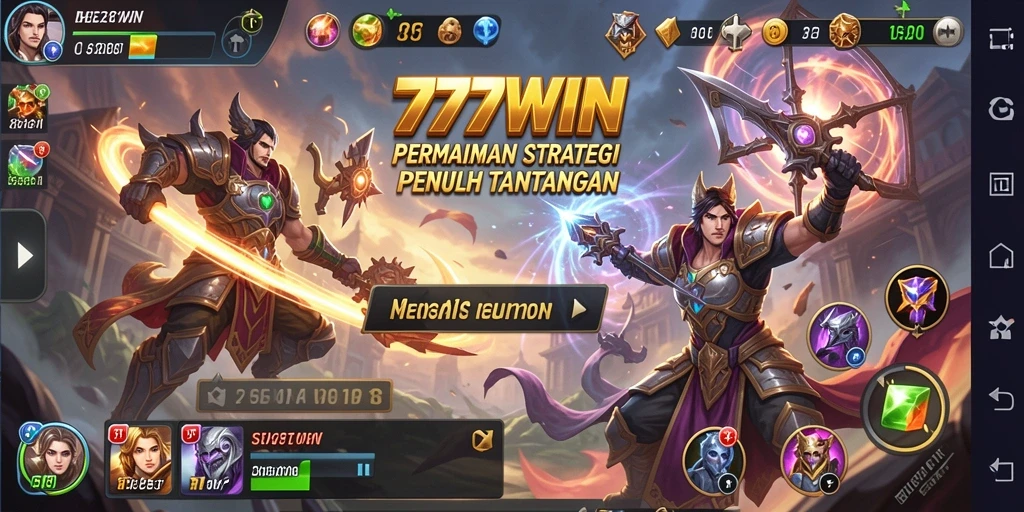 Tangkapan layar dari gameplay strategi yang mendalam di 777WIN.