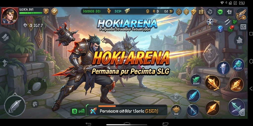 Tampilan gameplay HOKIARENA yang menegangkan dan strategis.