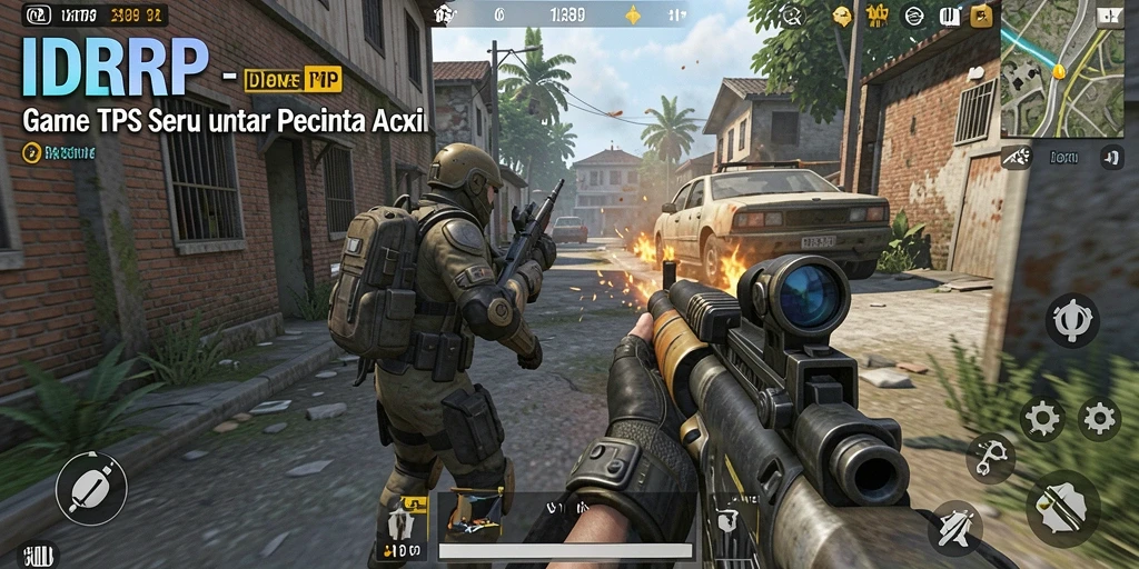 Gameplay mendebarkan dalam aksi TPS yang intens.