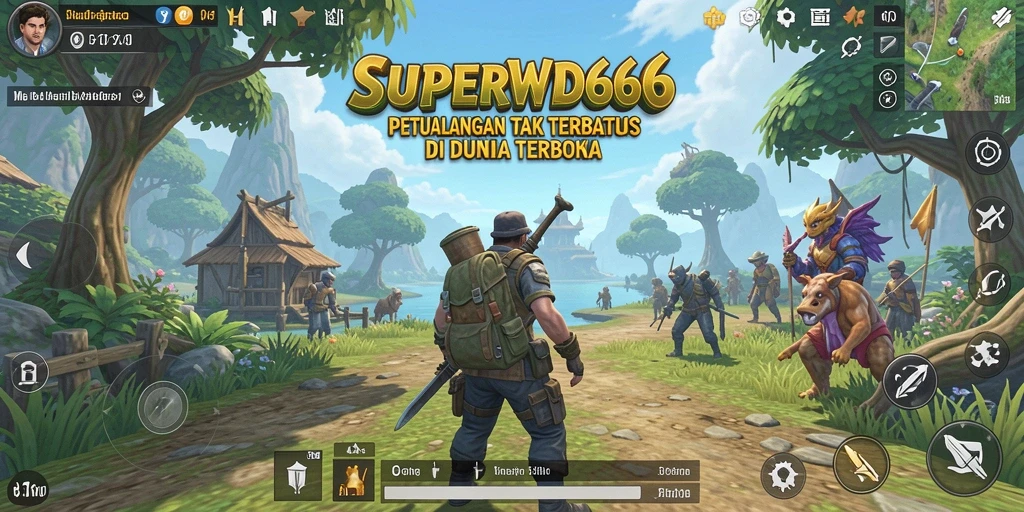 Gameplay menarik di dunia terbuka SUPERWD666.